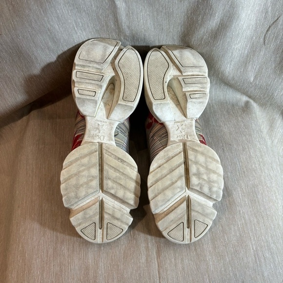 CHRISTIAN DIOR SZ 39 MULTICOLOR DIOR MILLE FLEURS D-CONNECT SNEAKERS Flaws - Picture 11 of 11